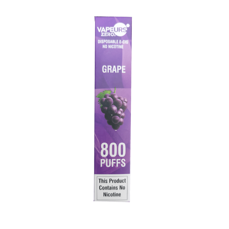 Vapeurs zero nicotine grape